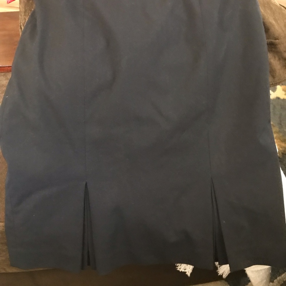 Ann Taylor Navy skirt Petite 2P